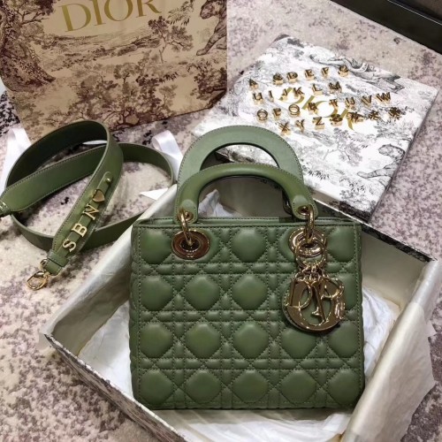 Christian Dior Lady Dior Bag Green CDLB4521267348900 